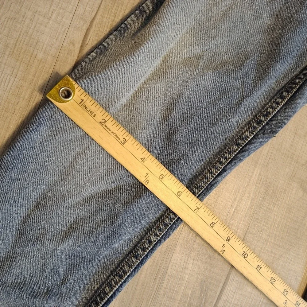 Levis 512 Jeans Mens Skinny Blue Denim Pants  30x32 Tapered Stretch Hipster Fade